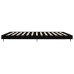 Estructura de cama madera de ingeniería negra 120x200 cm