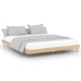 Estructura de cama sin colchón madera roble Sonoma 120x200 cm