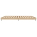 Estructura de cama sin colchón madera roble Sonoma 120x200 cm