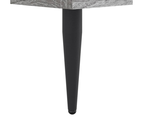 Estructura de cama madera de ingeniería gris Sonoma 90x200 cm