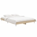 Estructura de cama sin colchón madera roble Sonoma 140x190 cm