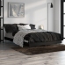 Estructura de cama madera de ingeniería negra 120x190 cm
