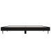 Estructura de cama madera de ingeniería negra 120x190 cm