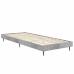 Estructura de cama madera de ingeniería gris hormigón 75x190 cm