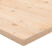 Tablero de mesa cuadrado madera maciza de pino 70x70x2,5 cm