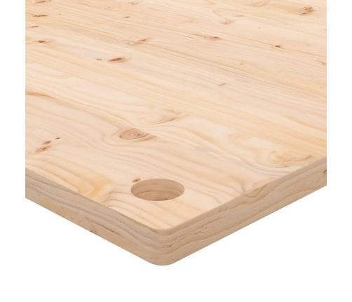 Tablero de escritorio madera maciza de pino 110x60x2,5 cm