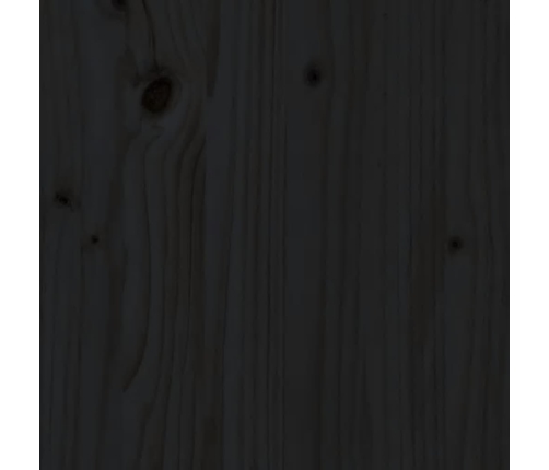 Sofás centrales con cojines 2 uds madera maciza de pino negro