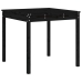Mesa y sillas de jardín 3 piezas madera maciza de pino negro