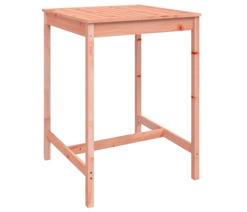 Mesa alta y taburetes de jardín 5 piezas madera maciza Douglas