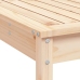 Set de mesa y taburetes altos jardín 5 pzas madera maciza pino