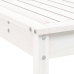 Mesa y taburetes altos jardín 9 pzas madera maciza pino blanco