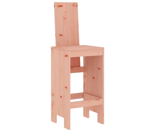 Juego de muebles de jardín 7 pzas madera maciza abeto Douglas