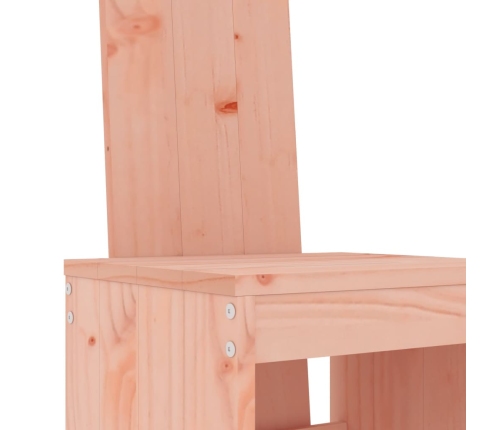 Juego de muebles de jardín 7 pzas madera maciza abeto Douglas
