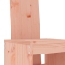 Juego de muebles de jardín 7 pzas madera maciza abeto Douglas