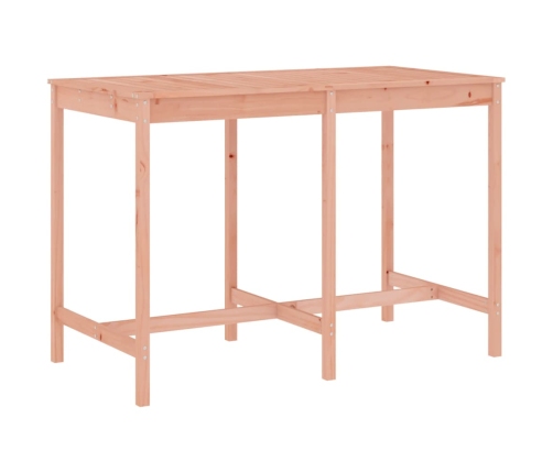 Juego de muebles de jardín 7 pzas madera maciza abeto Douglas