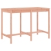 Juego de muebles de jardín 7 pzas madera maciza abeto Douglas