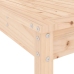 Set de mesa y taburetes altos jardín 9 pzas madera maciza pino
