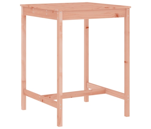 Mesa y sillas de jardín 3 pzas madera maciza Douglas