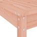 Mesa y sillas de jardín 3 pzas madera maciza Douglas