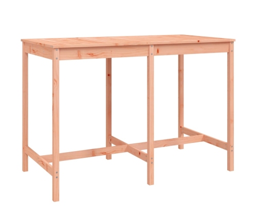 Juego de muebles de jardín 7 pzas madera maciza abeto Douglas