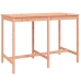 Juego de muebles de jardín 7 pzas madera maciza abeto Douglas