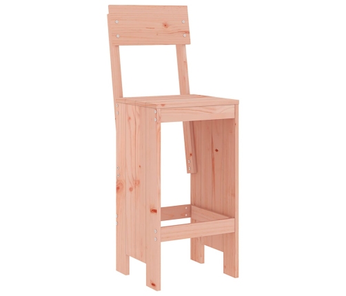 Juego de muebles de jardín 9 pzas madera maciza abeto Douglas