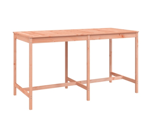 Juego de muebles de jardín 9 pzas madera maciza abeto Douglas