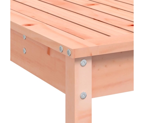 Juego de muebles de jardín 9 pzas madera maciza abeto Douglas