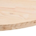 Tablero de mesa ovalado madera maciza de pino 90x45x2,5 cm