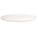 Tablero de mesa ovalado madera maciza pino blanco 90x45x2,5 cm