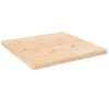 Tablero de mesa cuadrado madera maciza de pino 40x40x2,5 cm