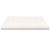 Tablero de mesa cuadrado madera maciza pino blanco 60x60x2,5 cm