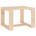 Mesa auxiliar de jardín madera maciza de pino 40x38x28,5 cm