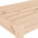 vidaXL Banco de jardín madera maciza de pino 80x38x45 cm