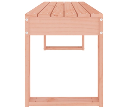 vidaXL Banco de jardín madera maciza de abeto Douglas 110x38x45 cm