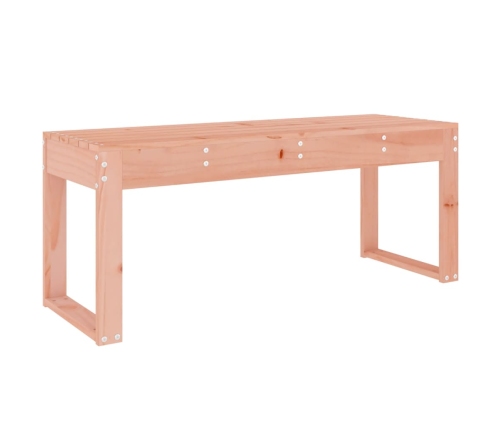 vidaXL Banco de jardín madera maciza de abeto Douglas 110x38x45 cm