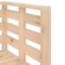 Juego de muebles de jardín 3 piezas madera maciza de pino