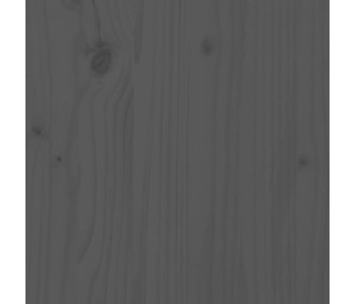 Cubierta para base de sombrilla madera maciza de pino gris