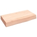 vidaXL Estante de pared madera maciza de roble sin tratar 40x20x6 cm