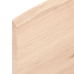 Estante de pared madera maciza de roble sin tratar 40x30x2 cm