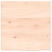 Estante de pared madera maciza de roble sin tratar 40x40x2 cm