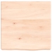 Estante de pared madera maciza roble sin tratar 40x40x(2-6) cm