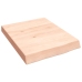 Estante de pared madera maciza roble sin tratar 40x50x(2-6) cm