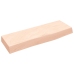 Estante de pared madera maciza de roble sin tratar 60x20x6 cm