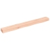 Estante de pared madera maciza de roble sin tratar 100x10x6 cm