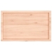 vidaXL Estante de pared madera maciza roble sin tratar 100x60x(2-4) cm