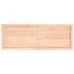 vidaXL Estante de pared madera maciza roble sin tratar 140x50x(2-4) cm