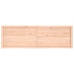 Estante de pared madera maciza roble sin tratar 160x50x(2-4) cm