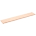 Estante de pared madera maciza roble sin tratar 180x30x(2-4) cm