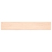 Estante de pared madera maciza roble sin tratar 180x30x(2-4) cm